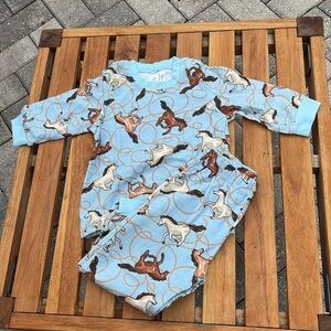 Child’s Pony Pajamas Set Top & Bottom - 24m